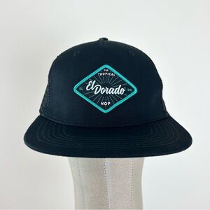 Black El Dorado‎ Hops Snapback Hat